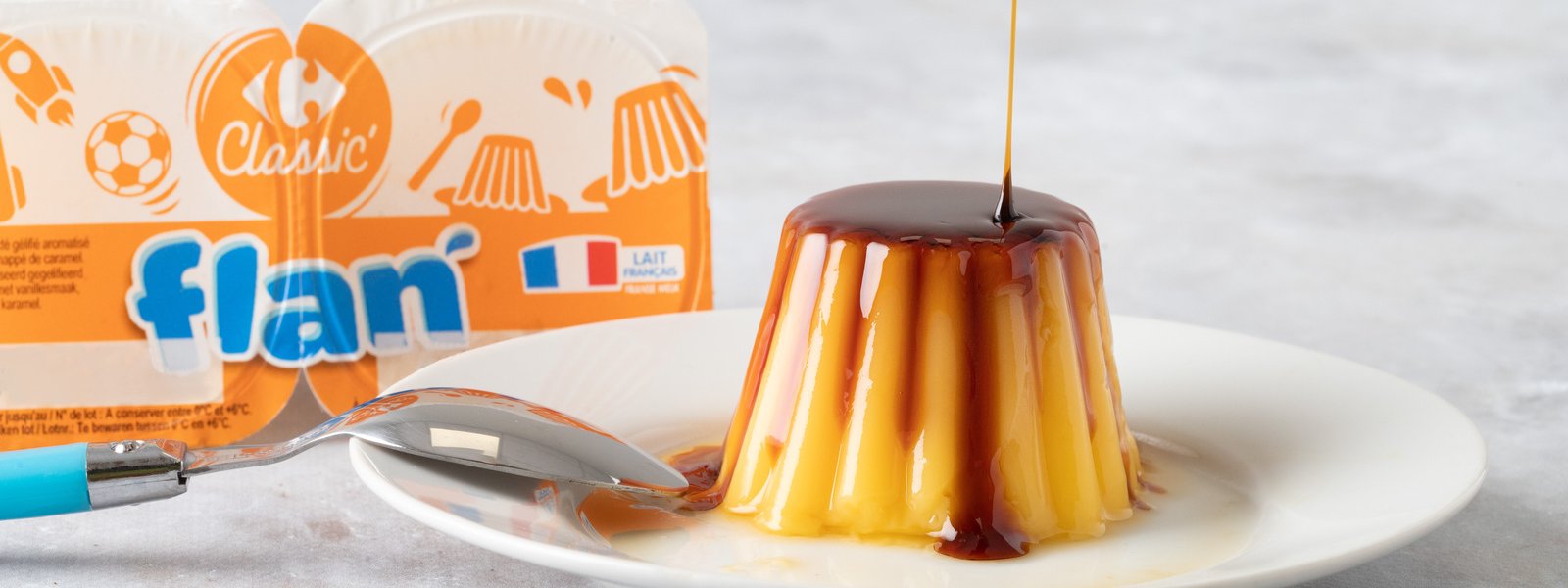 Flan au Caramel Carrefour